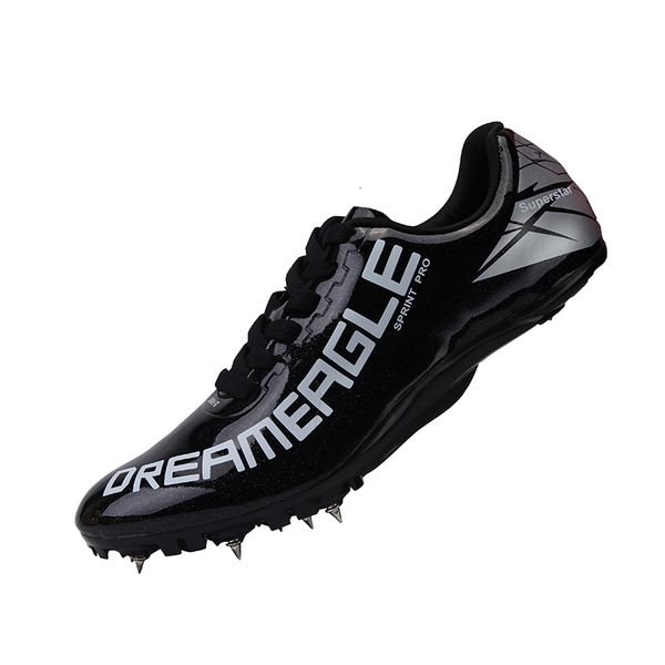 boots track and field spike shoes men women teenagers training professional running race jumping sneakers gutc, Black
boots track and field spike shoes men women teenagers training professional running race jumping sneakers gutc, Black