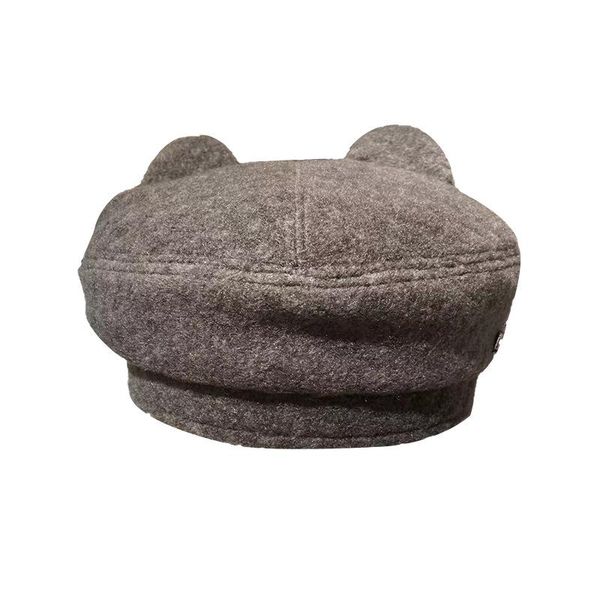 berets personality cat ears woolen beret women for hat autumn and winter cartoon cute painter outdoor fashion warm, Blue;gray
berets personality cat ears woolen beret women for hat autumn and winter cartoon cute painter outdoor fashion warm, Blue;gray