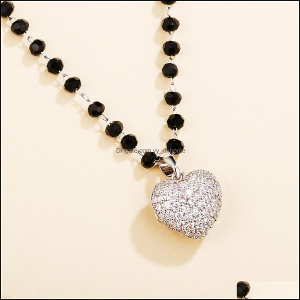 other jewelry sets bling zirconia love heart pendant necklace for women kpop gold color choker beaded chain bridal gift 2021 drop delivery 1, Silver
other jewelry sets bling zirconia love heart pendant necklace for women kpop gold color choker beaded chain bridal gift 2021 drop delivery 1, Silver