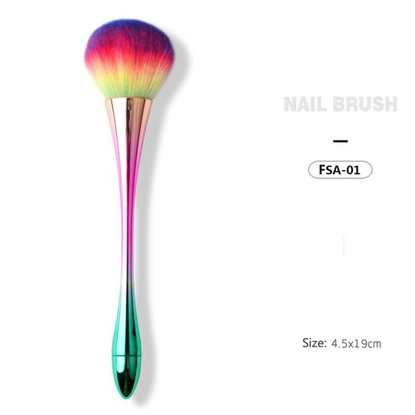 nail brushes 1@# gradient blue art brush soft dust uv gel polish nylon for manicure professional diy design tools, Yellow
nail brushes 1@# gradient blue art brush soft dust uv gel polish nylon for manicure professional diy design tools, Yellow
