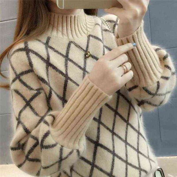 women sweaters arrival womens spring autumn diamond lattice turtleneck knitted casual pulllovers sweater drop, White;black
women sweaters arrival womens spring autumn diamond lattice turtleneck knitted casual pulllovers sweater drop, White;black