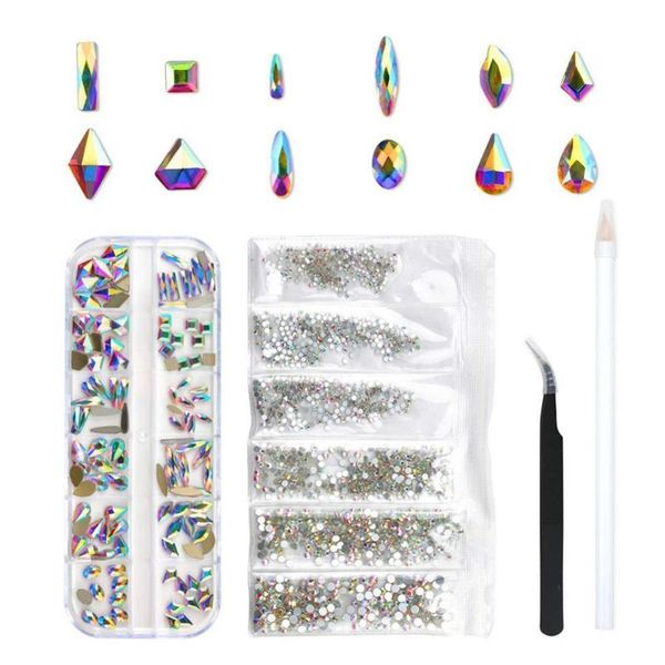nail art decorations multi shapes faux crystals rhinestones with tweezers pen accessories, Silver;gold
nail art decorations multi shapes faux crystals rhinestones with tweezers pen accessories, Silver;gold