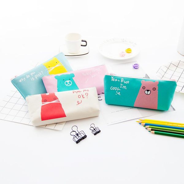 pencil bags korean stationery box minimalist small animal inverted trapezoid bag large capacity zipper
pencil bags korean stationery box minimalist small animal inverted trapezoid bag large capacity zipper