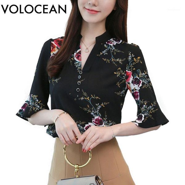 womens fashion women summer chiffon blouse shirt flare sleeve woman v-neck blusas feminina plus size women's blouses & shirts, White
womens fashion women summer chiffon blouse shirt flare sleeve woman v-neck blusas feminina plus size women's blouses & shirts, White