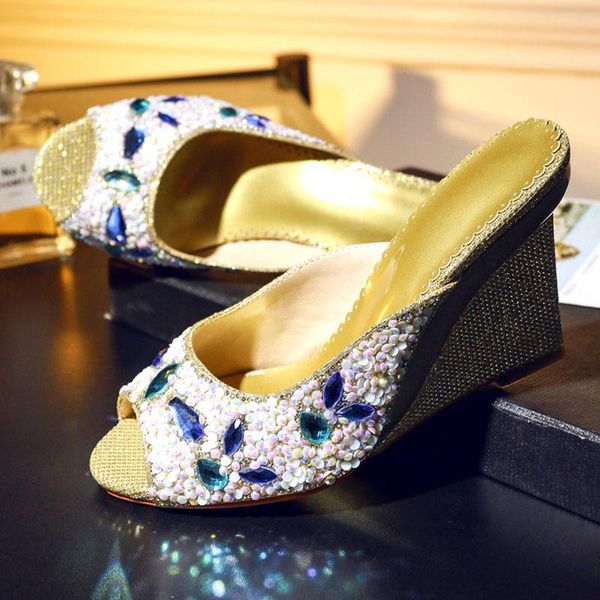 dress shoes fashion womens rhinestone sequins sandals roman gold wedges female casual beach ladies outside summer, Black
dress shoes fashion womens rhinestone sequins sandals roman gold wedges female casual beach ladies outside summer, Black