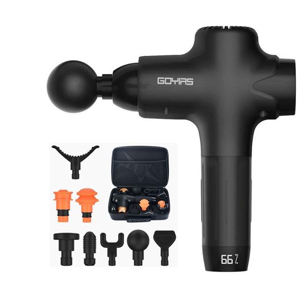 massage gun electri deep muscle massager pain body neck exercising relaxation slimming shaping relief g08
massage gun electri deep muscle massager pain body neck exercising relaxation slimming shaping relief g08