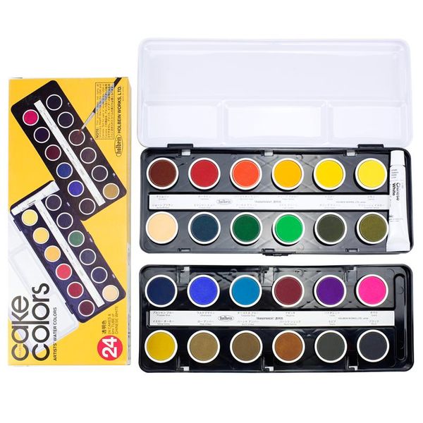 gift sets holbein watercolor artist 12 colors 24 transparent solid powder pigment set
gift sets holbein watercolor artist 12 colors 24 transparent solid powder pigment set