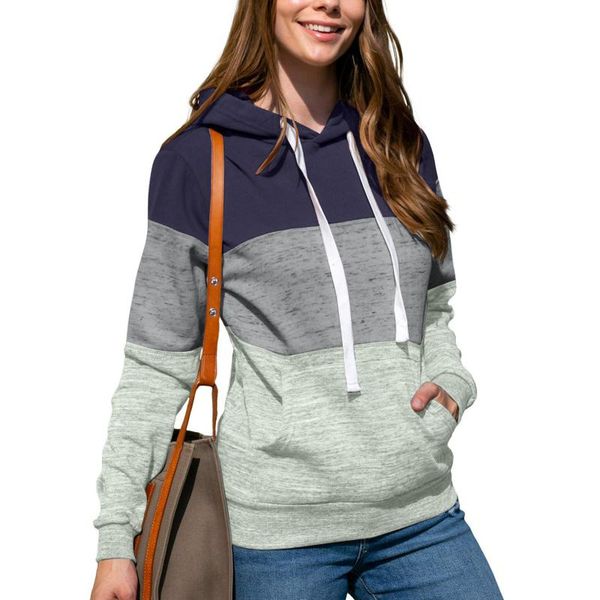 women's hoodies & sweatshirts 2021 autumn women sweatshirt casual solid patchwork drawstring pullovers streetwear female long sleeve su, Black
women's hoodies & sweatshirts 2021 autumn women sweatshirt casual solid patchwork drawstring pullovers streetwear female long sleeve su, Black