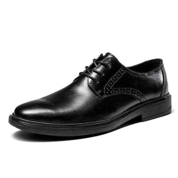 in the autumn of 2021, layer cowhide low rubber outsole busins fashion trend leisure formal lear sho men, Black
in the autumn of 2021, layer cowhide low rubber outsole busins fashion trend leisure formal lear sho men, Black
