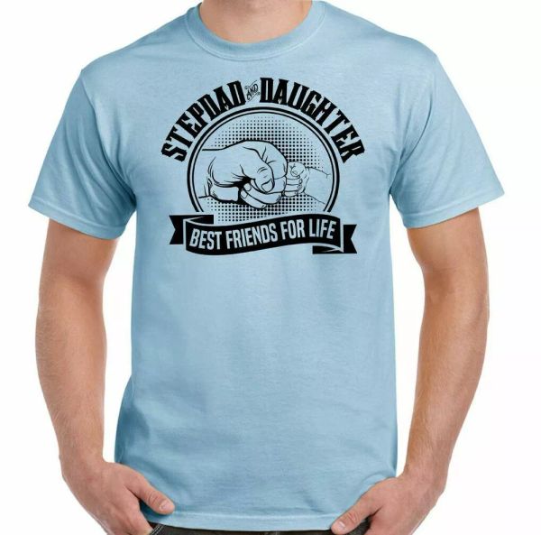 Stepdad & Daughter T-Shirt Best Friends For Life Mens Funny Father's Day, White;black
Stepdad & Daughter T-Shirt Best Friends For Life Mens Funny Father's Day, White;black