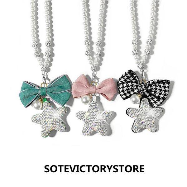interior decorations car pendant creative bowknot diamond pearl auto rearview mirror accessories decoration for women or girls
interior decorations car pendant creative bowknot diamond pearl auto rearview mirror accessories decoration for women or girls