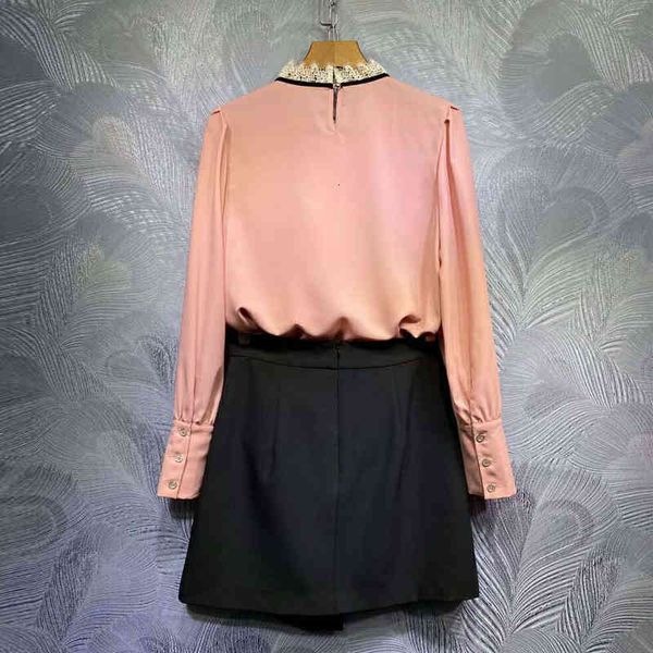 dress seqinyy office lady define spring fashion design feminine lace shirt + black mini skirt elegant pink, White
dress seqinyy office lady define spring fashion design feminine lace shirt + black mini skirt elegant pink, White