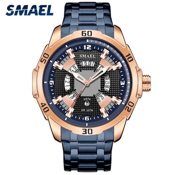 wristwatches smael mens fashion watch men sport waterproof quartz watches man army military wristwatch relogio masculino, Slivery;brown
wristwatches smael mens fashion watch men sport waterproof quartz watches man army military wristwatch relogio masculino, Slivery;brown