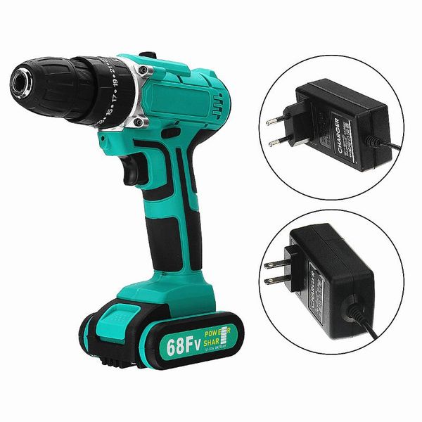 professiona electric drills 2 x li-ion batteries drill screwdriver wireless rechargeable 2speed 3function impact power eu/us plug
professiona electric drills 2 x li-ion batteries drill screwdriver wireless rechargeable 2speed 3function impact power eu/us plug