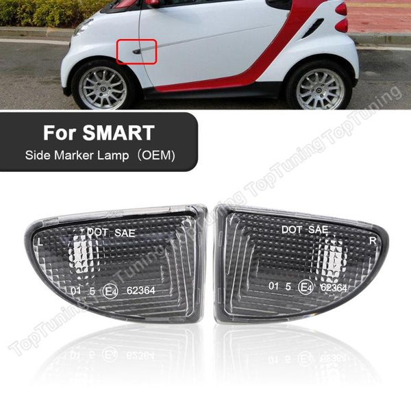 emergency lights 2x for smart fortwo 451 1 2 2007-2021 smoke lens clear fender side marker lamp turn signal light oem
emergency lights 2x for smart fortwo 451 1 2 2007-2021 smoke lens clear fender side marker lamp turn signal light oem