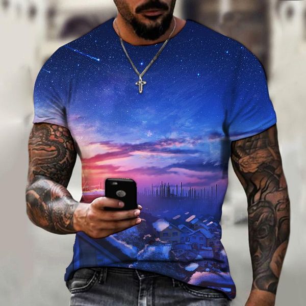 men's t-shirts 2021 fashion t-shirt beautiful starry sky 3d printed short sleeve summer round neck shirt trendy streetwear, White;black
men's t-shirts 2021 fashion t-shirt beautiful starry sky 3d printed short sleeve summer round neck shirt trendy streetwear, White;black