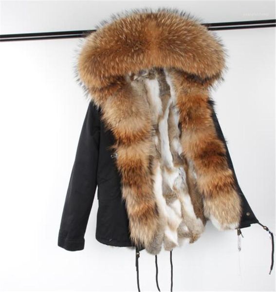 maomaokong women large raccoon fur collar real parka detachable jacket liner black winter coat
maomaokong women large raccoon fur collar real parka detachable jacket liner black winter coat