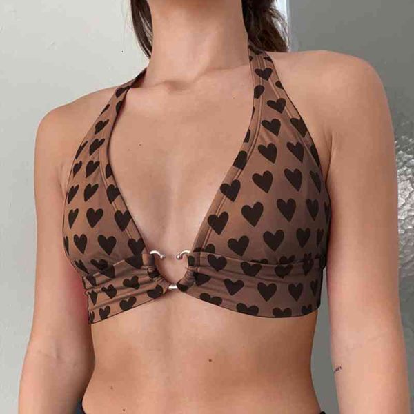 pink heart print bustier women cute y2k aesthetic kawaii clothes sleeveless backless lace up camis bralette camisole, White
pink heart print bustier women cute y2k aesthetic kawaii clothes sleeveless backless lace up camis bralette camisole, White