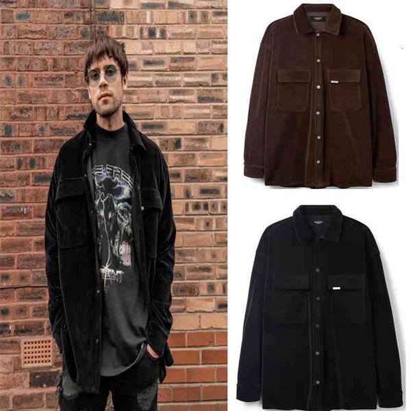 men's casual shirts gold veet jackets represent female male 1:1 streetwear brown black s-xl-sized, White;black
men's casual shirts gold veet jackets represent female male 1:1 streetwear brown black s-xl-sized, White;black
