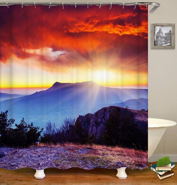 shower curtains 3d sunset scenery art bathroom curtain landscape waterproof bath with hooks accept customization
shower curtains 3d sunset scenery art bathroom curtain landscape waterproof bath with hooks accept customization