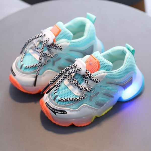 children kids baby girls boys bling led light luminous sport sneakers shoes summer children's glowing casual 2021 athletic & outdoor, Black
children kids baby girls boys bling led light luminous sport sneakers shoes summer children's glowing casual 2021 athletic & outdoor, Black