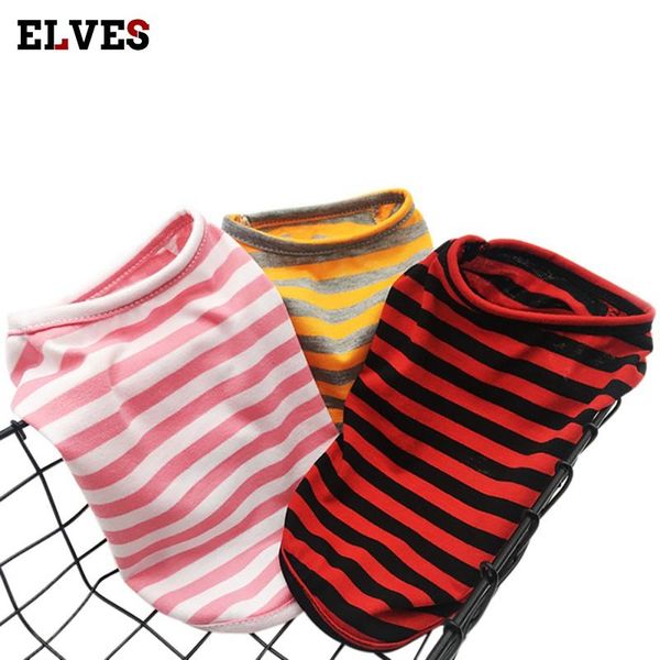 pet cat puppies striped vest teddy bear xiong bomei small dog summer cool costume dogs elastic breathable apparel
pet cat puppies striped vest teddy bear xiong bomei small dog summer cool costume dogs elastic breathable apparel