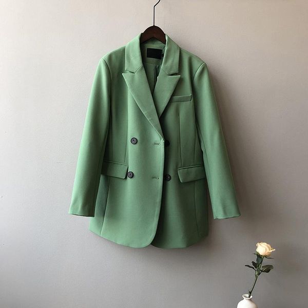 women's suits & blazers 2021 women spring blazer coat turn down collar long sleeve vintage casaco feminino for elegant outerwear, White;black
women's suits & blazers 2021 women spring blazer coat turn down collar long sleeve vintage casaco feminino for elegant outerwear, White;black