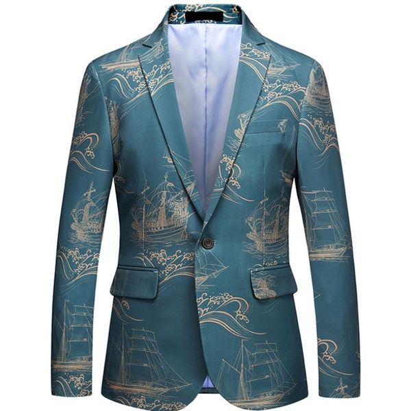 men's suits & blazers casual blazer men fashion upscale classic plus-size slim masculino jacket fit stage, White;black
men's suits & blazers casual blazer men fashion upscale classic plus-size slim masculino jacket fit stage, White;black