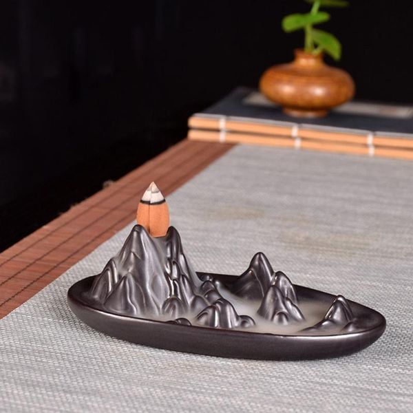 fragrance lamps creativity ceramic backflow incense burner retro aroma therapy living room decoration waterfall censer holder home
fragrance lamps creativity ceramic backflow incense burner retro aroma therapy living room decoration waterfall censer holder home