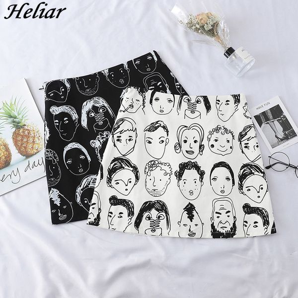 women harajuku a-line skirts fashion colorful cartoon letters printing high waist slim midi split 210518, Black
women harajuku a-line skirts fashion colorful cartoon letters printing high waist slim midi split 210518, Black