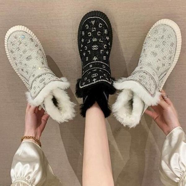 boots 2021 winter wwomen's fur integrated snow women's head flat bottom short fashion cotton shoes, Black
boots 2021 winter wwomen's fur integrated snow women's head flat bottom short fashion cotton shoes, Black
