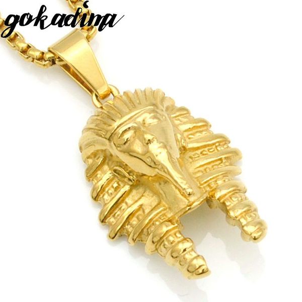pendant necklaces gokadima 2010 gold color stainless steel egyptian pharaoh necklace men jewelry fashion wp220, Silver
pendant necklaces gokadima 2010 gold color stainless steel egyptian pharaoh necklace men jewelry fashion wp220, Silver