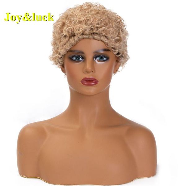 synthetic wigs short blonde afro kinky curly wig natural blond curl pixie cut full for women fluffy soft daily use hairstyle, Black
synthetic wigs short blonde afro kinky curly wig natural blond curl pixie cut full for women fluffy soft daily use hairstyle, Black