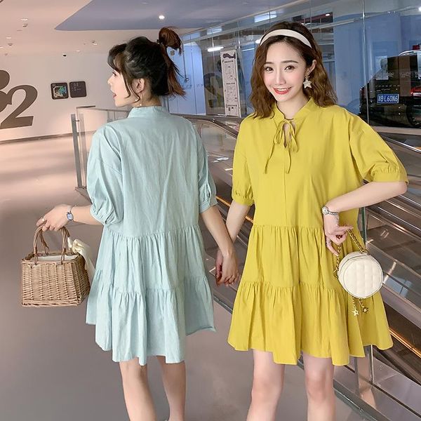 maternity dresses 9018# clothes summer chiffon slimming short sleeve loose stylish dress for pregnant women mom, White
maternity dresses 9018# clothes summer chiffon slimming short sleeve loose stylish dress for pregnant women mom, White
