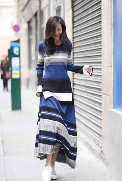 two piece dress luxury designer flare sleeve knit sweater autumn winter elegant women double-breasted tweed two piece skirt set 4f, White
two piece dress luxury designer flare sleeve knit sweater autumn winter elegant women double-breasted tweed two piece skirt set 4f, White