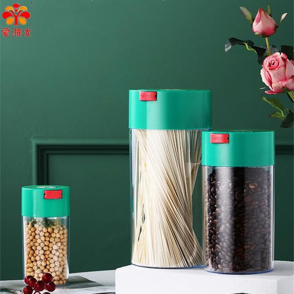 storage bottles & jars aixiangru taiwan plastic vacuum sealed tank coffee beans/tea/storage food moisture-proof milk shop supplies
storage bottles & jars aixiangru taiwan plastic vacuum sealed tank coffee beans/tea/storage food moisture-proof milk shop supplies