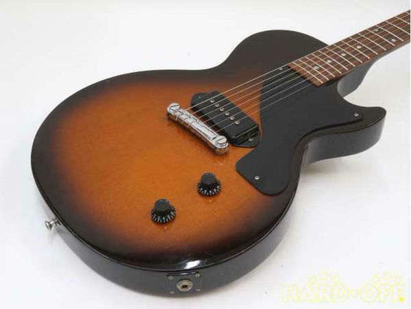 les junior sunburst made in usa 2001 electric guitar