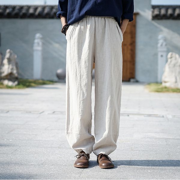 johnature cotton linen casual retro full length women wide leg pants autumn winter loose fashion all-match women pants 210521, Black;white
johnature cotton linen casual retro full length women wide leg pants autumn winter loose fashion all-match women pants 210521, Black;white