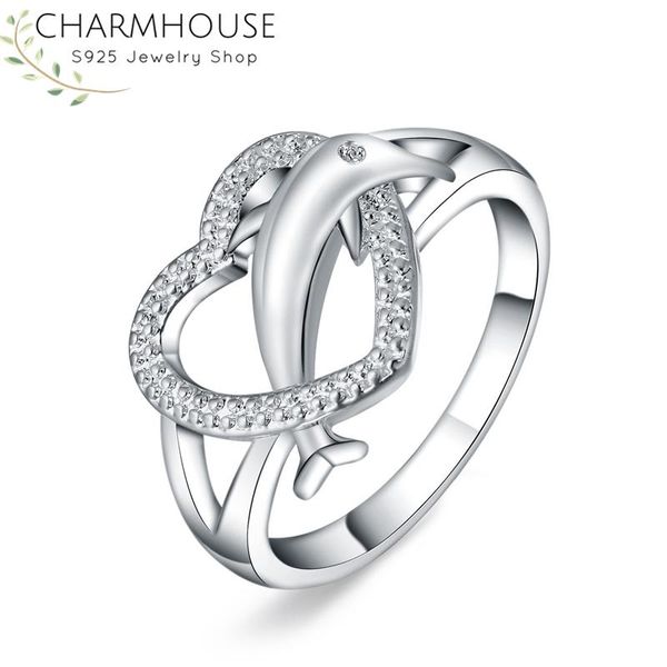 wedding rings pure silver 925 for lady zirconia heart dolphin finger ring band anillo engagement fashion jewelry accessories, Slivery;golden
wedding rings pure silver 925 for lady zirconia heart dolphin finger ring band anillo engagement fashion jewelry accessories, Slivery;golden
