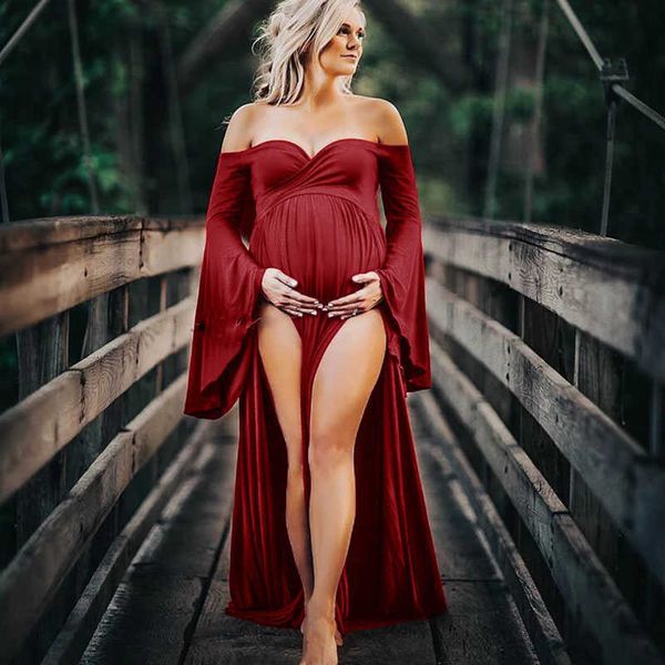 cotton maternity dresses for p shoot shouldless ruffle pregnant dresses for women puff sleeve maxi long pregnancy dress y0924, White
cotton maternity dresses for p shoot shouldless ruffle pregnant dresses for women puff sleeve maxi long pregnancy dress y0924, White