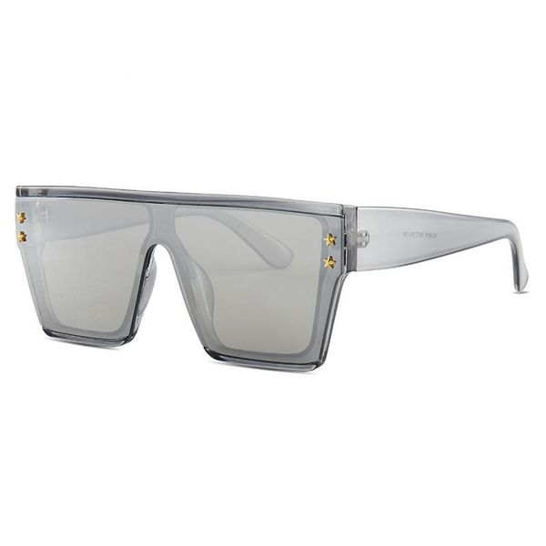 sunglasses 2021 fashion oversized women star big frame vintage flat mirror shades gradient square sun glasses for female, White;black
sunglasses 2021 fashion oversized women star big frame vintage flat mirror shades gradient square sun glasses for female, White;black