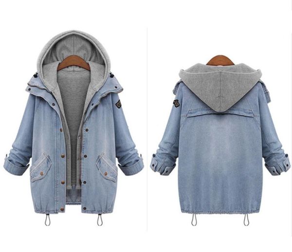 women's jackets women oversize denim coat winter warm jacket zipper long sleeve parka ladies plus size loose blue jean hoodie outwear #, Black;brown
women's jackets women oversize denim coat winter warm jacket zipper long sleeve parka ladies plus size loose blue jean hoodie outwear #, Black;brown