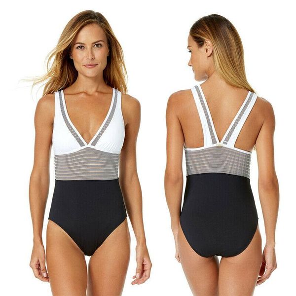 style fashion women one piece swimwear vintage striped backless patchwork deep v swimsuit one-piece suits
style fashion women one piece swimwear vintage striped backless patchwork deep v swimsuit one-piece suits