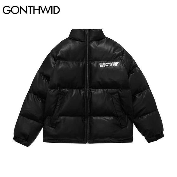 gonthwid cotton padded leather jacket, street clothes, harajuku, full zipper, warm and thick, hip-hop, casual fashion, loose winter, Black
gonthwid cotton padded leather jacket, street clothes, harajuku, full zipper, warm and thick, hip-hop, casual fashion, loose winter, Black