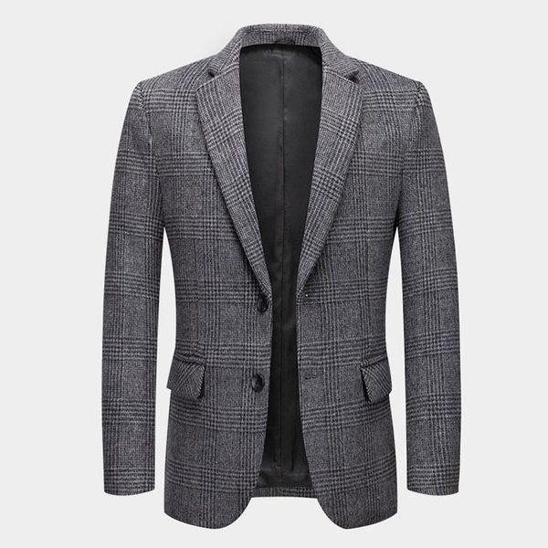 isurvivor 2021 men winter autumn plaid jackets blazers suits hombre male casual fashion slim fit large size nylon wool coats men's &, White;black
isurvivor 2021 men winter autumn plaid jackets blazers suits hombre male casual fashion slim fit large size nylon wool coats men's &, White;black