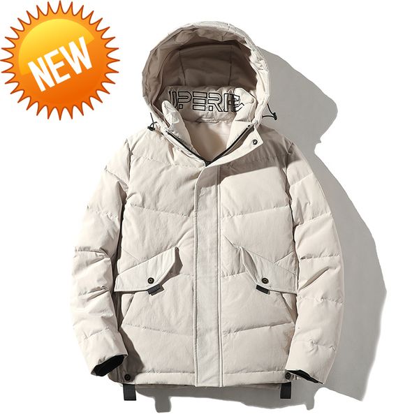 covrlge down jacket trendy hooded men's white duck stand collar embroidered men winter warm causal coat us mwy034, Black
covrlge down jacket trendy hooded men's white duck stand collar embroidered men winter warm causal coat us mwy034, Black