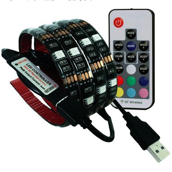strip rgb smd tv pc background lighting kit cuttable with 17key rf controller 60leds/m 1-5 meters/set dc5v strips led
strip rgb smd tv pc background lighting kit cuttable with 17key rf controller 60leds/m 1-5 meters/set dc5v strips led