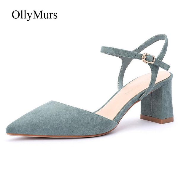 dress shoes women sandals summer sandalias mujer fashion brand zapatos de flock med heels pointed-toe lady footware b, Black
dress shoes women sandals summer sandalias mujer fashion brand zapatos de flock med heels pointed-toe lady footware b, Black