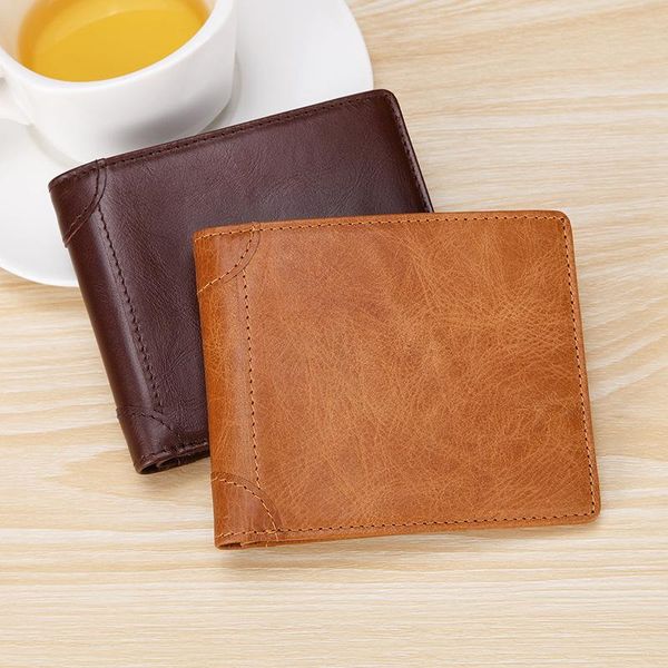 wallets men's first layer cowhide wallet memory card europe and the united states retro casual multi-function leather, Red;black
wallets men's first layer cowhide wallet memory card europe and the united states retro casual multi-function leather, Red;black