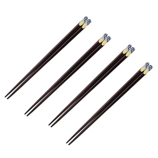 chopsticks 4 pairs japanese style wooden non-slip heat-resistant tableware for home restaurant (pattern 4)
chopsticks 4 pairs japanese style wooden non-slip heat-resistant tableware for home restaurant (pattern 4)